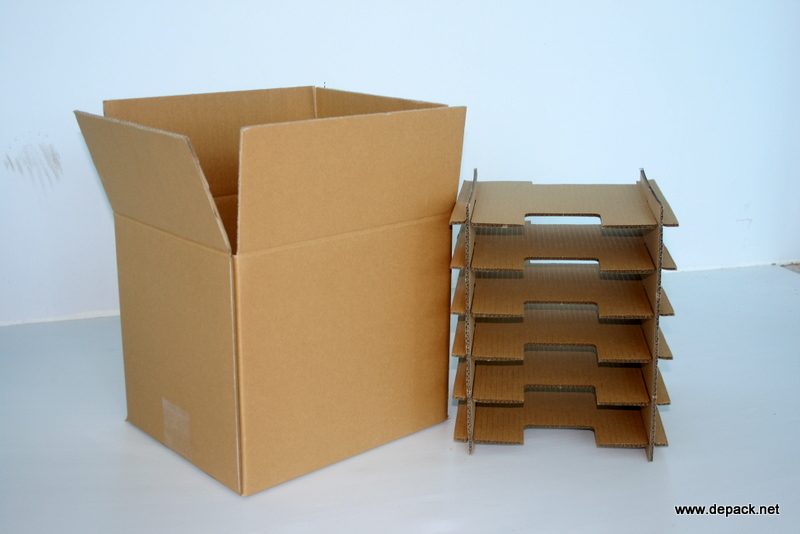 Cardboard Box with Partitions